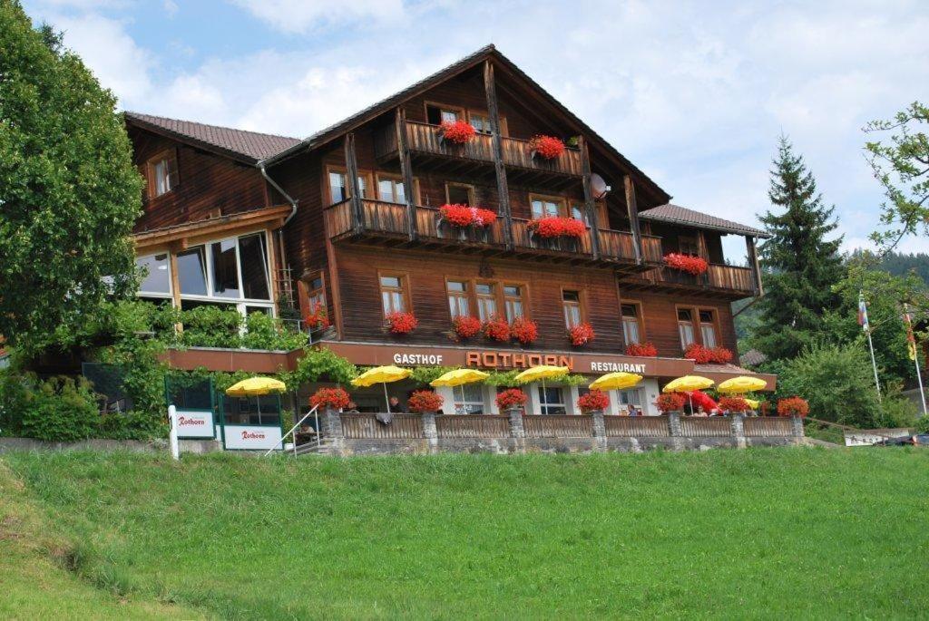 Hotel Rothorn Vintage-Style Sigriswil Kültér fotó
